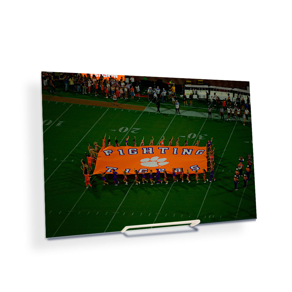 Clemson Tigers - Fighting Tigers - College Wall Art #Canvas