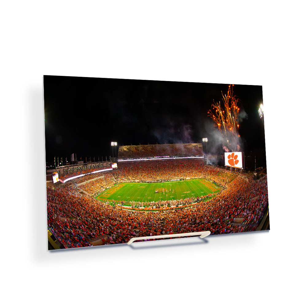 Clemson Tigers - Clemson Memorial Stadium - College Wall Art #Canvas