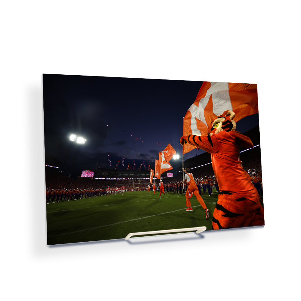 Clemson Tigers - Enter Clemson Tigers - College Wall Art #Canvas