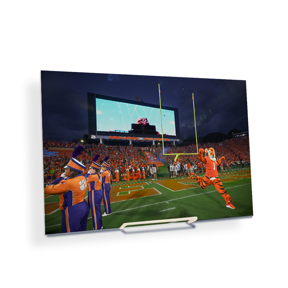 Clemson Tigers - Entering Howard Field - College Wall Art #Canvas 