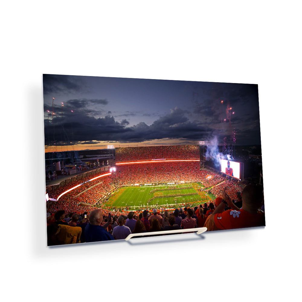 Clemson Tigers - Clemson Welcomes Me to Death Valley - College Wall Art #Canvas