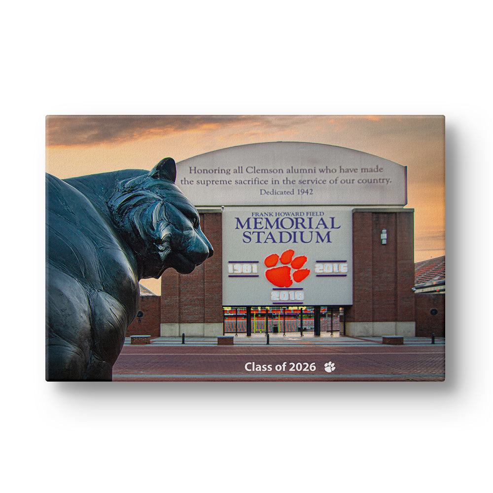 Clemson Tigers - Memorial Stadium Sunset Class of 2026