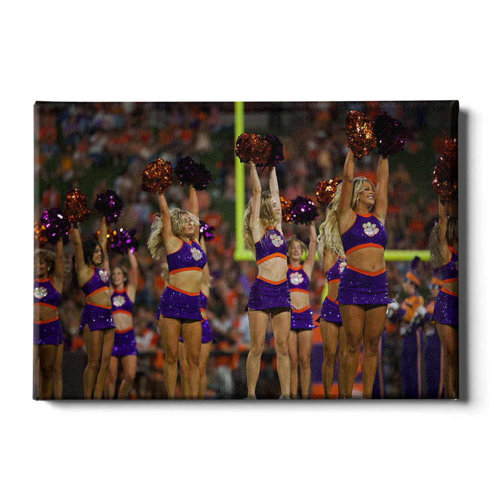 Clemson Tigers - Clemson Cheer - College Wall Art #Canvas 