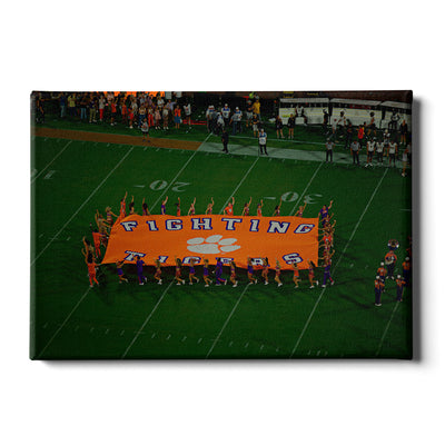 Clemson Tigers - Fighting Tigers - College Wall Art #Canvas