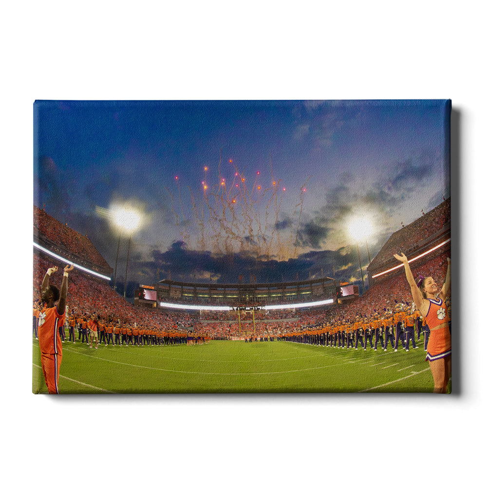 Clemson Tigers - Welcome to Memorial Stadium - College Wall Art #Canvas