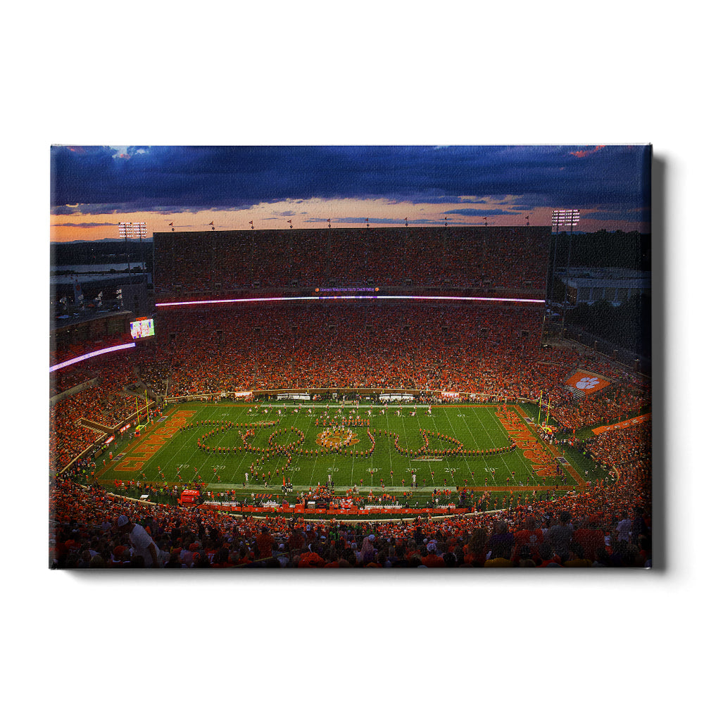 Clemson Tigers - Tigers in Death Valley - College Wall Art #Canvas