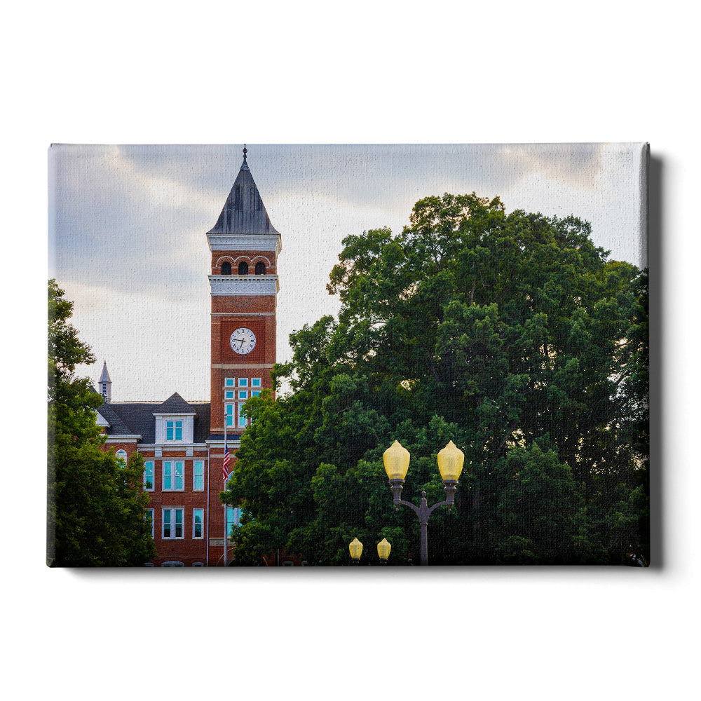 Clemson Tigers - Tillman Hall - College Wall Art #Canvas 