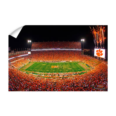 Clemson Tigers - Clemson Memorial Stadium - College Wall Art #Wall Decal