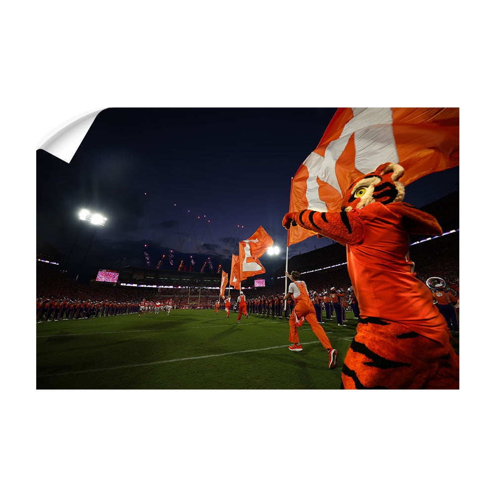 Clemson Tigers - Enter Clemson Tigers - College Wall Art #Canvas