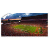 Clemson Tigers - Tiger Paw Sunset Panoramic - College Wall Art #Wall Decal