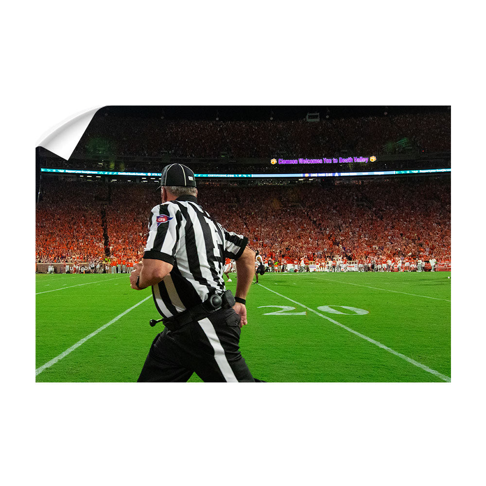 Clemson Tigers - Welcome to Death Valley TD - College Wall Art #Canvas