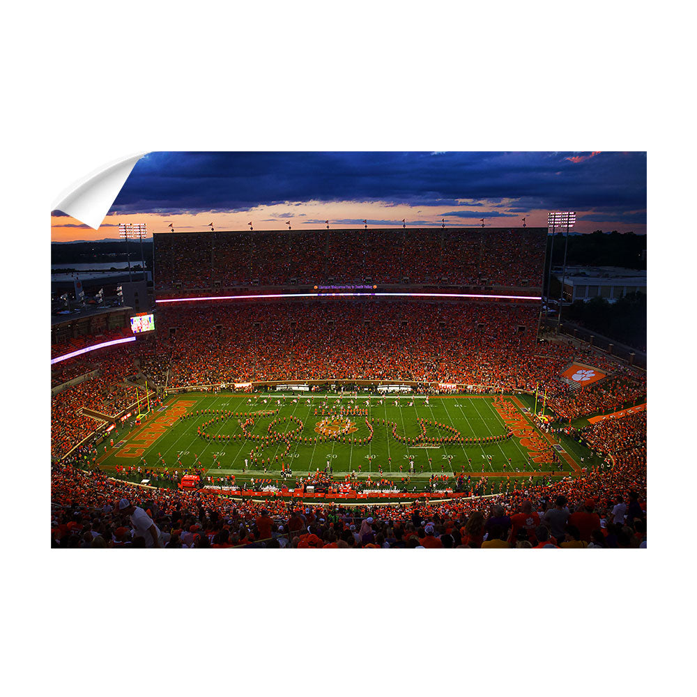 Clemson Tigers - Tigers in Death Valley - College Wall Art #Canvas