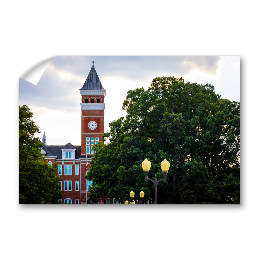 Clemson Tigers - Tillman Hall - College Wall Art #Canvas 