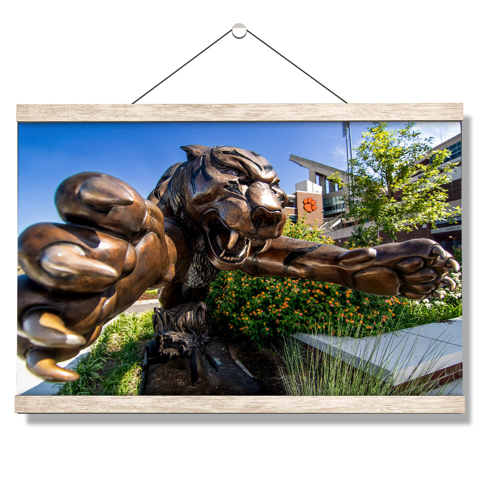 Clemson Tigers - Clemson Tiger - College Wall Art #Canvas