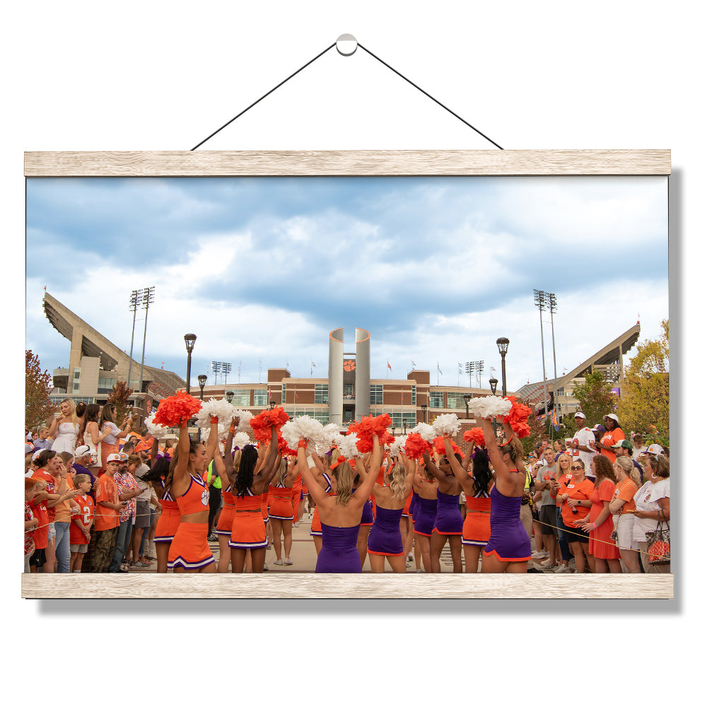 Clemson Tigers - Memorial Stadium Cheer - College Wall Art #Canvas 