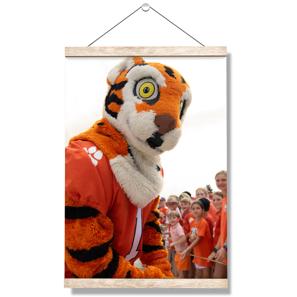 Clemson Tigers - The Tiger - College Wall Art #Canvas