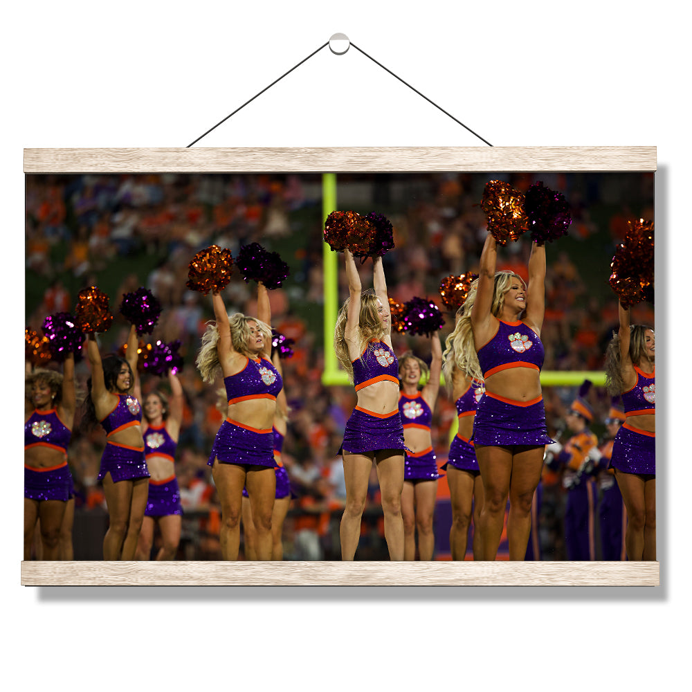 Clemson Tigers - Clemson Cheer - College Wall Art #Canvas 