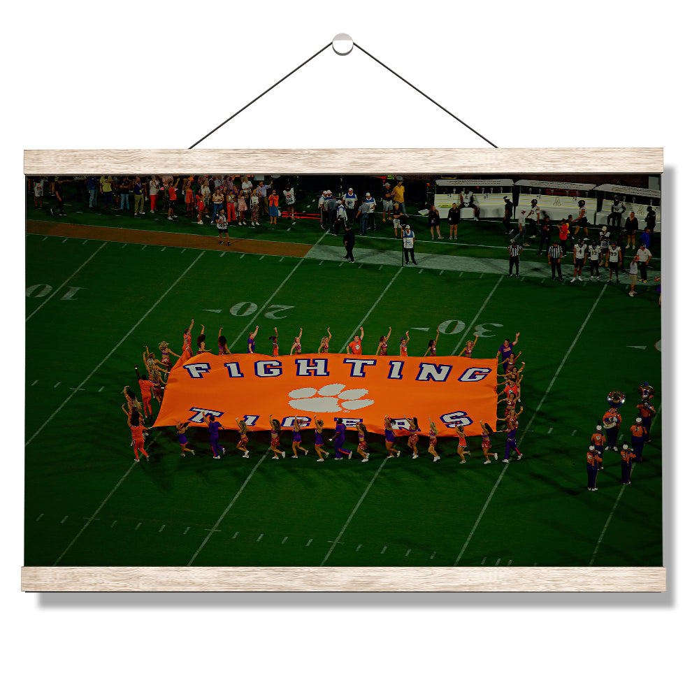 Clemson Tigers - Fighting Tigers - College Wall Art #Canvas