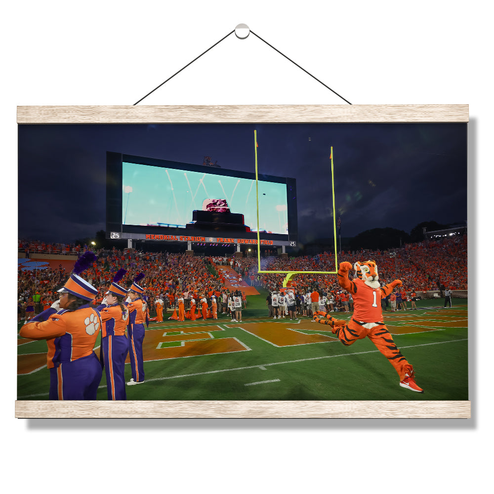 Clemson Tigers - Entering Howard Field - College Wall Art #Canvas 