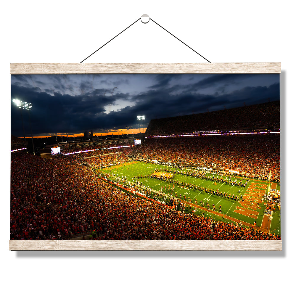 Clemson Tigers - Entering Fighting Tigers - College Wall Art #Canvas