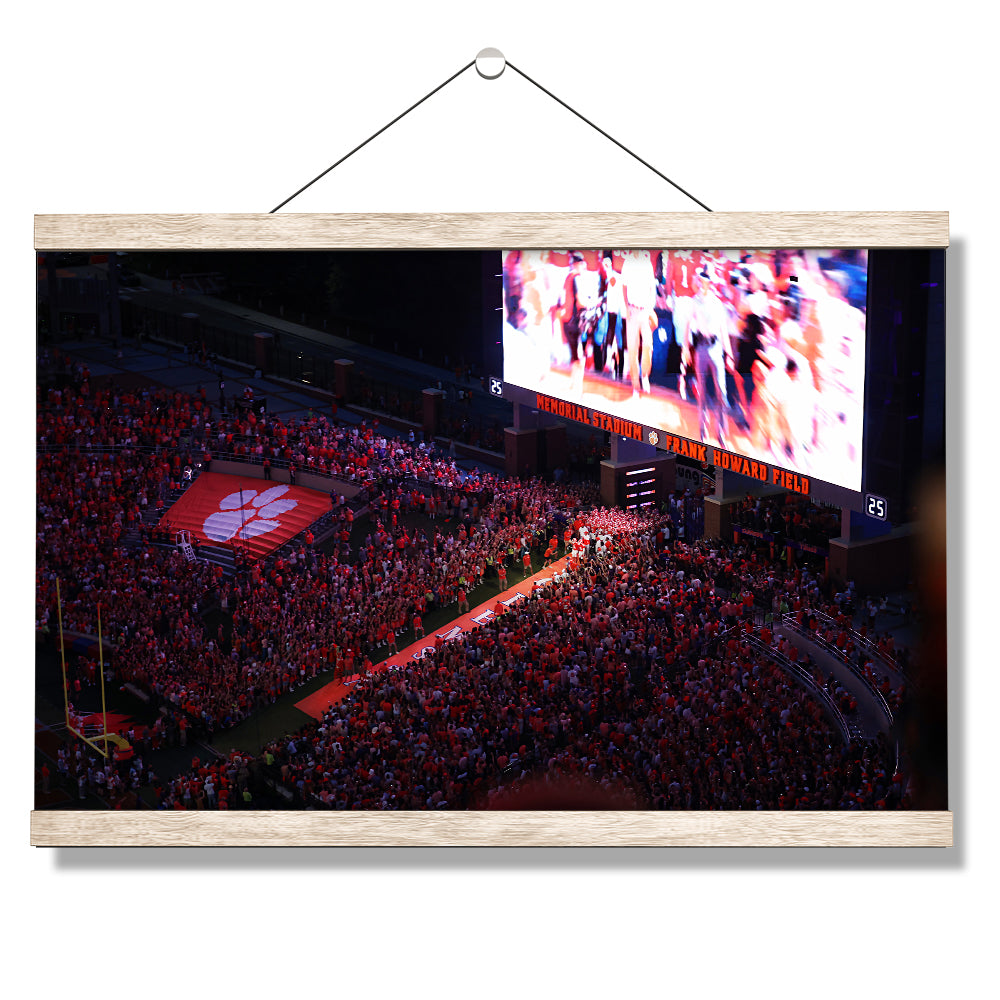 Clemson Tigers - The Hill - College Wall Art #Canvas