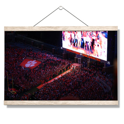 Clemson Tigers - The Hill - College Wall Art #Hanging Canvas