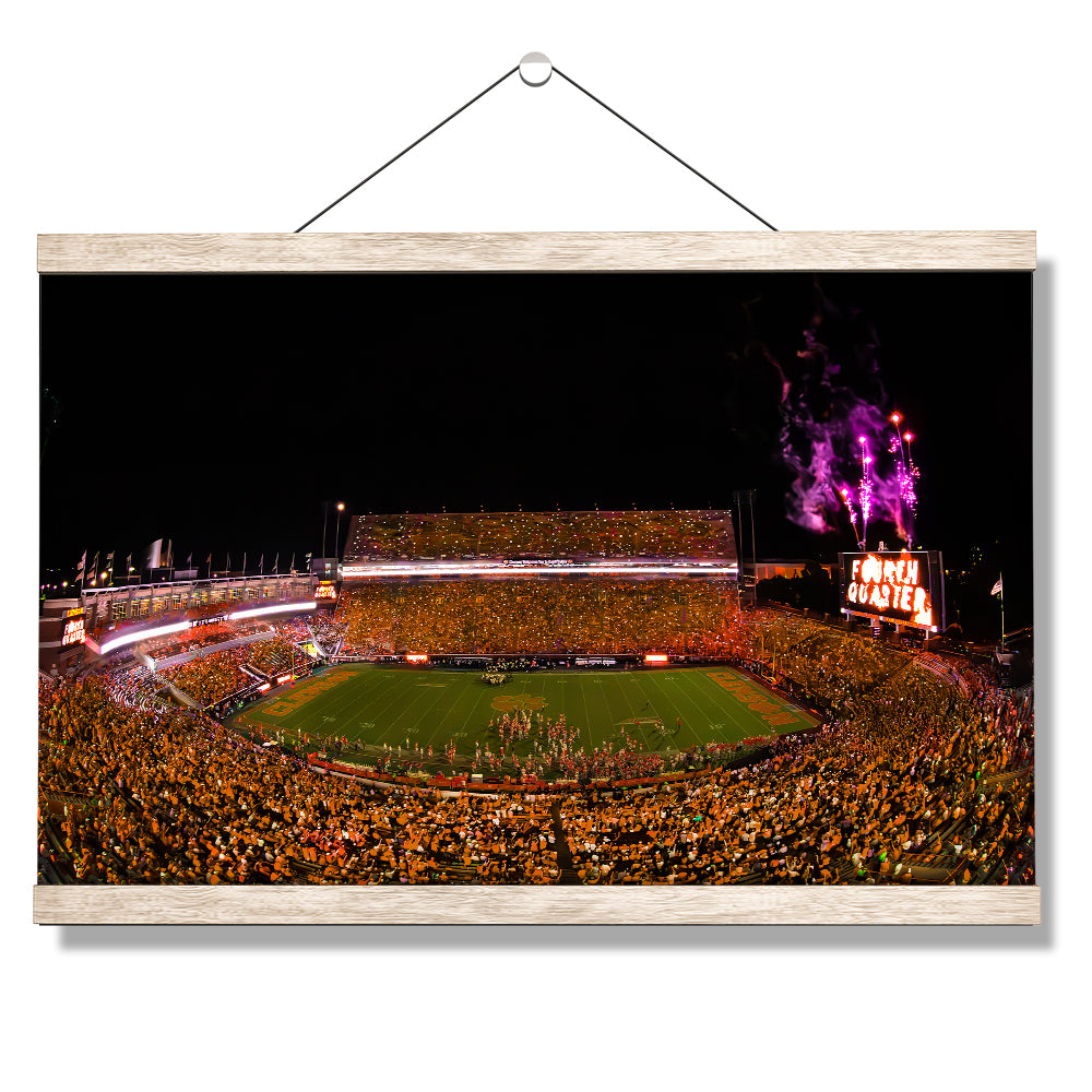 Clemson Tigers - Clemson 4th Quarter - College Wall Art #Canvas