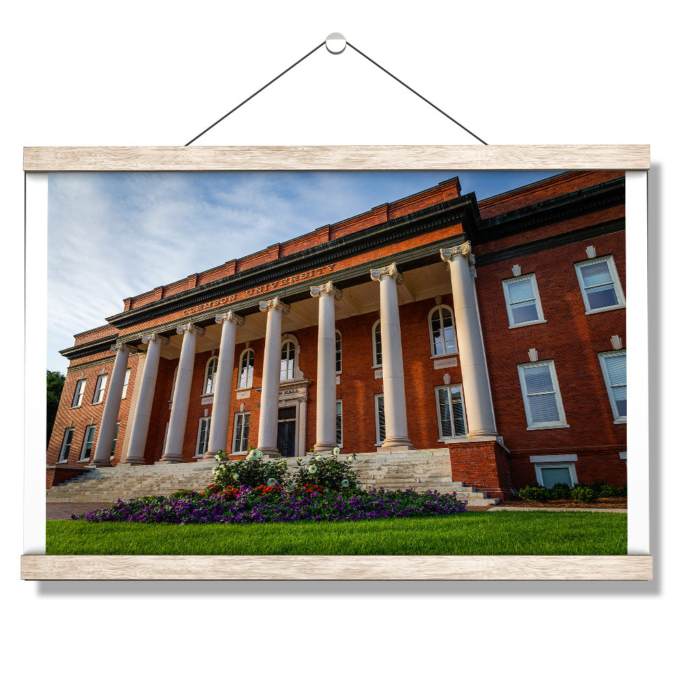 Clemson Tigers - Sikes Hall - College Wall Art #Canvas 