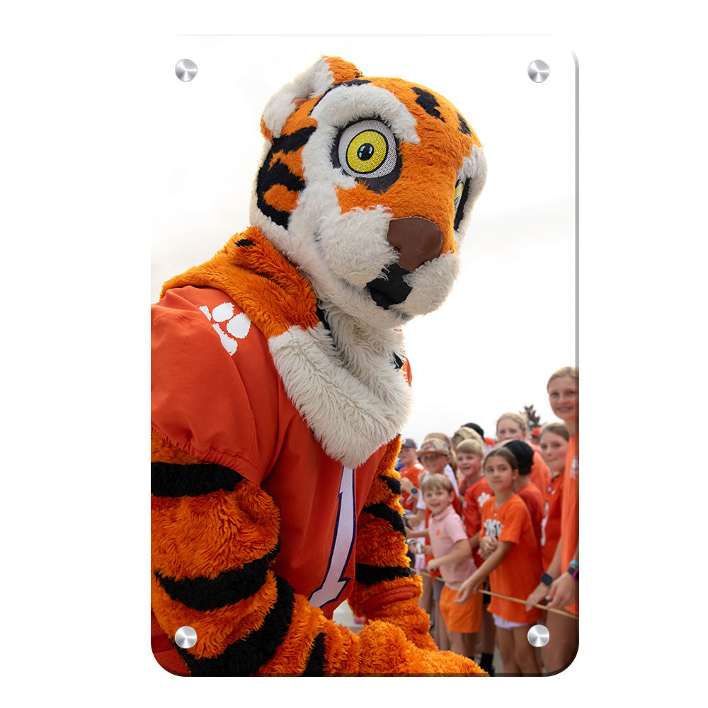 Clemson Tigers - The Tiger - College Wall Art #Canvas