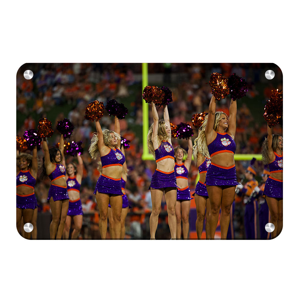 Clemson Tigers - Clemson Cheer - College Wall Art #Canvas 