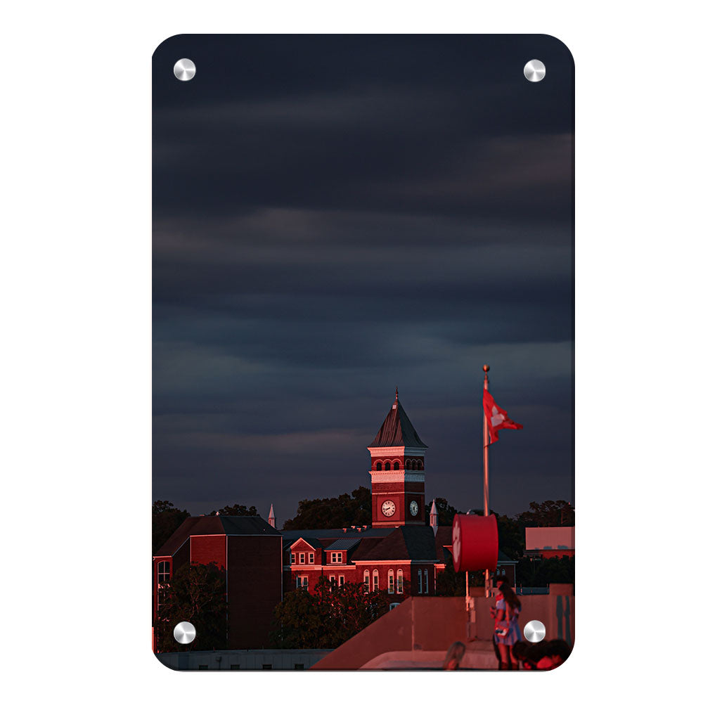 Clemson Tigers - Old Man Last Light - College Wall Art #Canvas