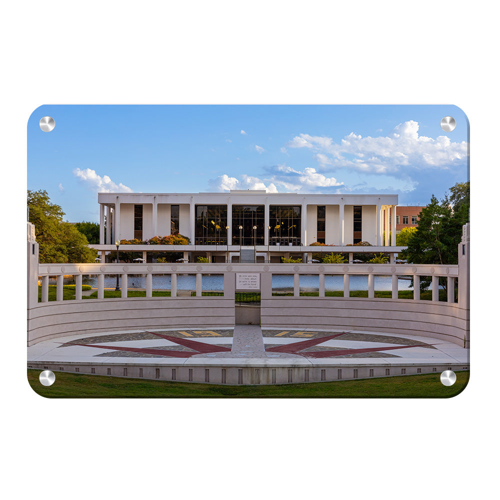 Clemson Tigers - Clemson Library - College Wall Art #Canvas