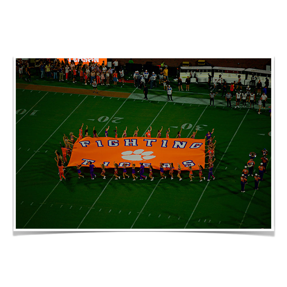 Clemson Tigers - Fighting Tigers - College Wall Art #Canvas