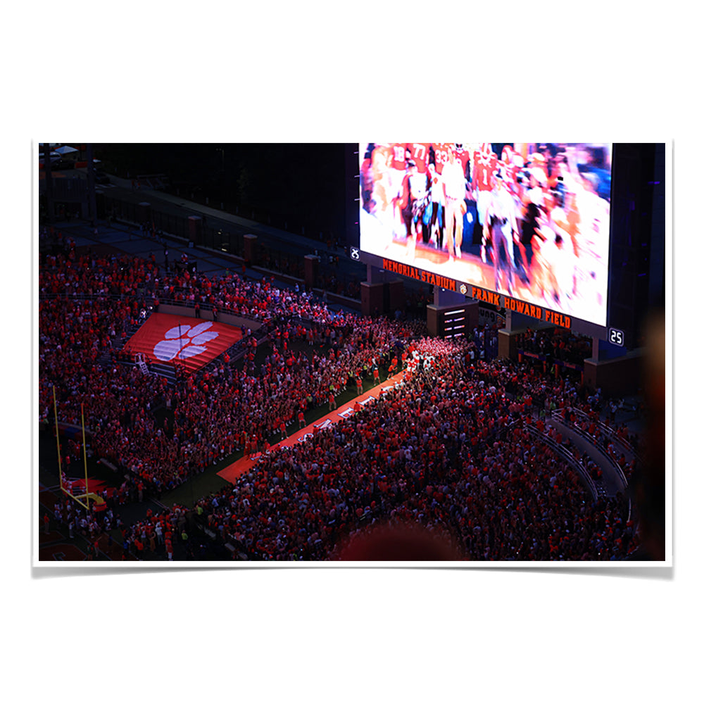 Clemson Tigers - The Hill - College Wall Art #Canvas