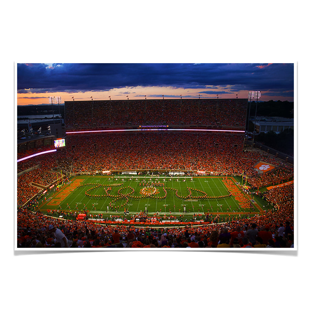 Clemson Tigers - Tigers in Death Valley - College Wall Art #Canvas