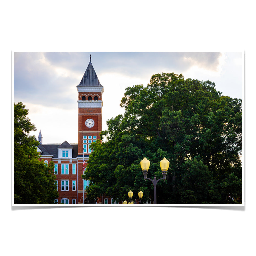 Clemson Tigers - Tillman Hall - College Wall Art #Canvas 