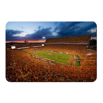 Clemson Tigers - Tigers Sunset - College Wall Art #Metal