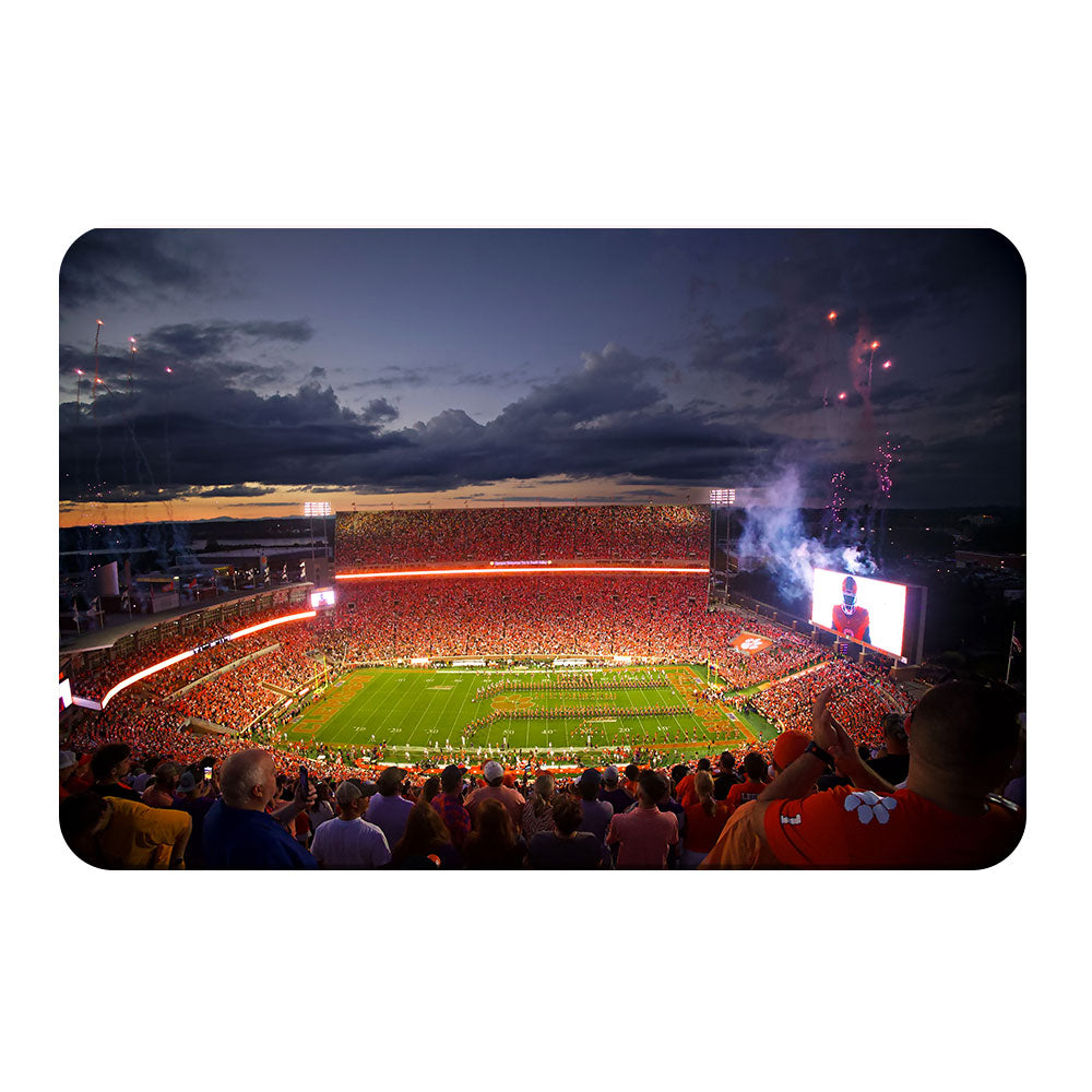 Clemson Tigers - Clemson Welcomes Me to Death Valley - College Wall Art #Canvas