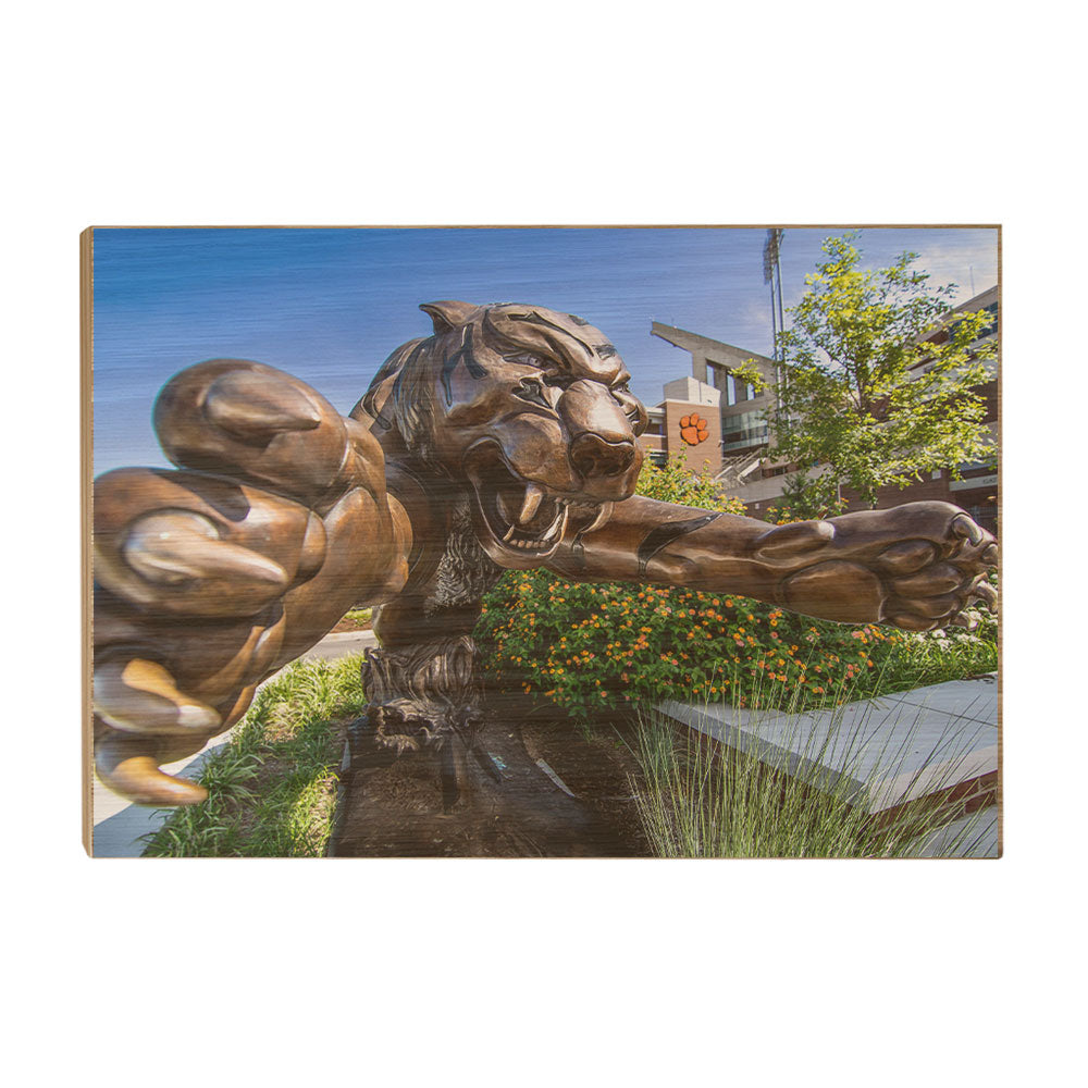 Clemson Tigers - Clemson Tiger - College Wall Art #Canvas