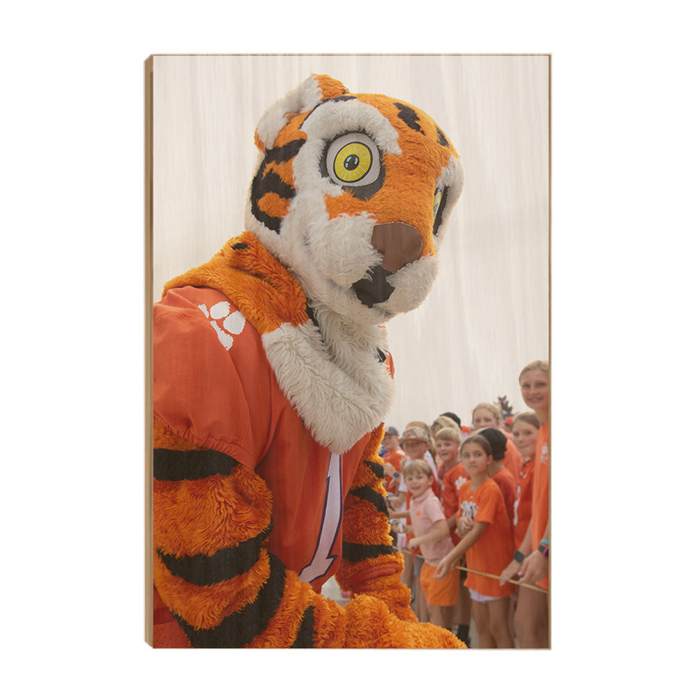 Clemson Tigers - The Tiger - College Wall Art #Canvas