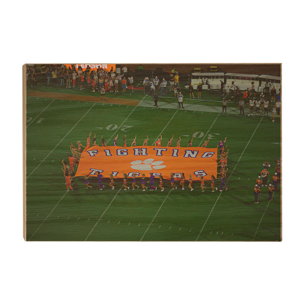 Clemson Tigers - Fighting Tigers - College Wall Art #Canvas