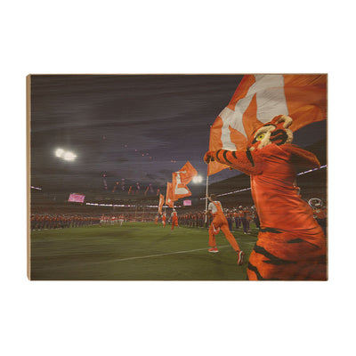 Clemson Tigers - Enter Clemson Tigers - College Wall Art #Wood