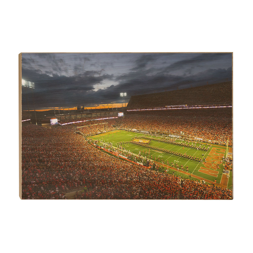 Clemson Tigers - Entering Fighting Tigers - College Wall Art #Canvas