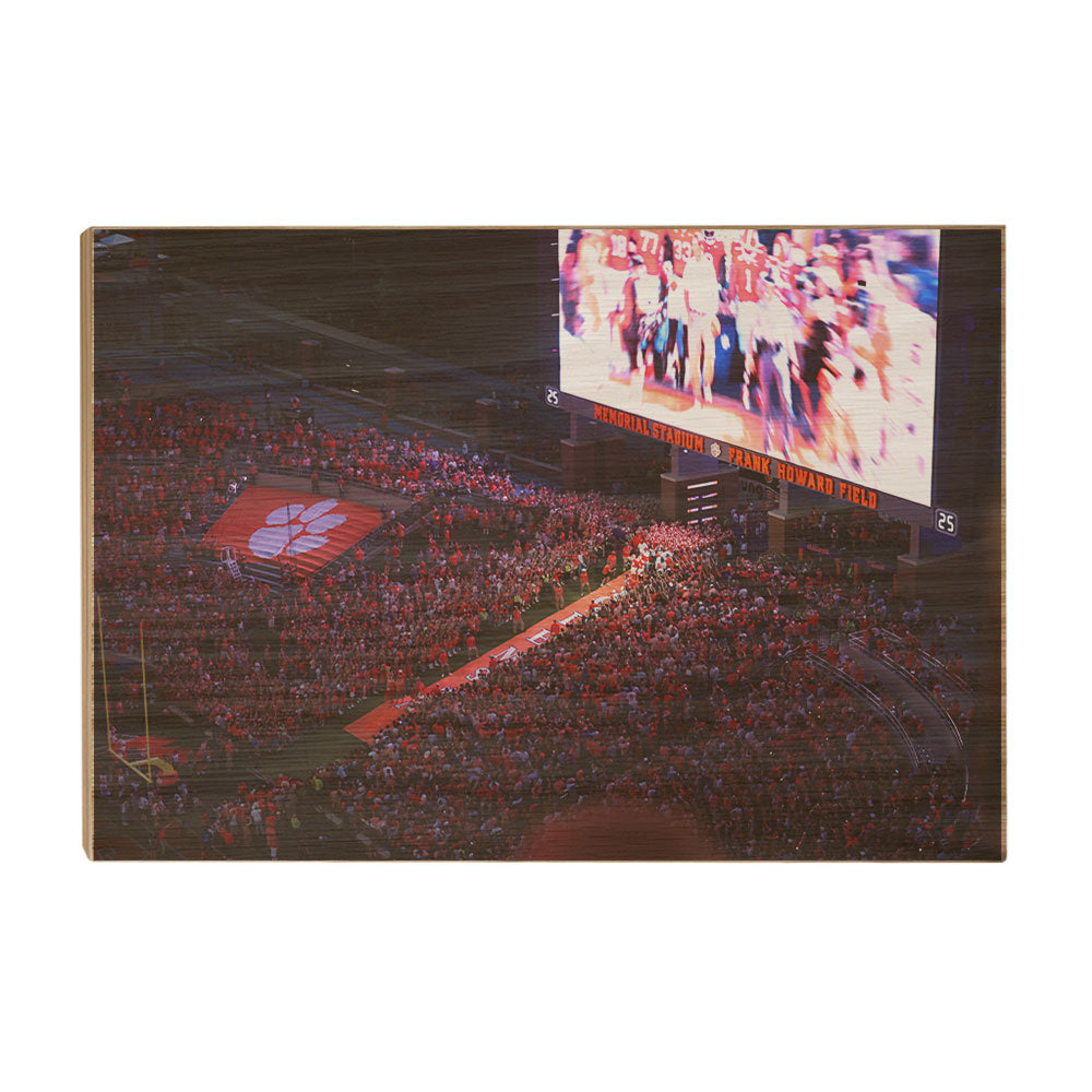 Clemson Tigers - The Hill - College Wall Art #Canvas