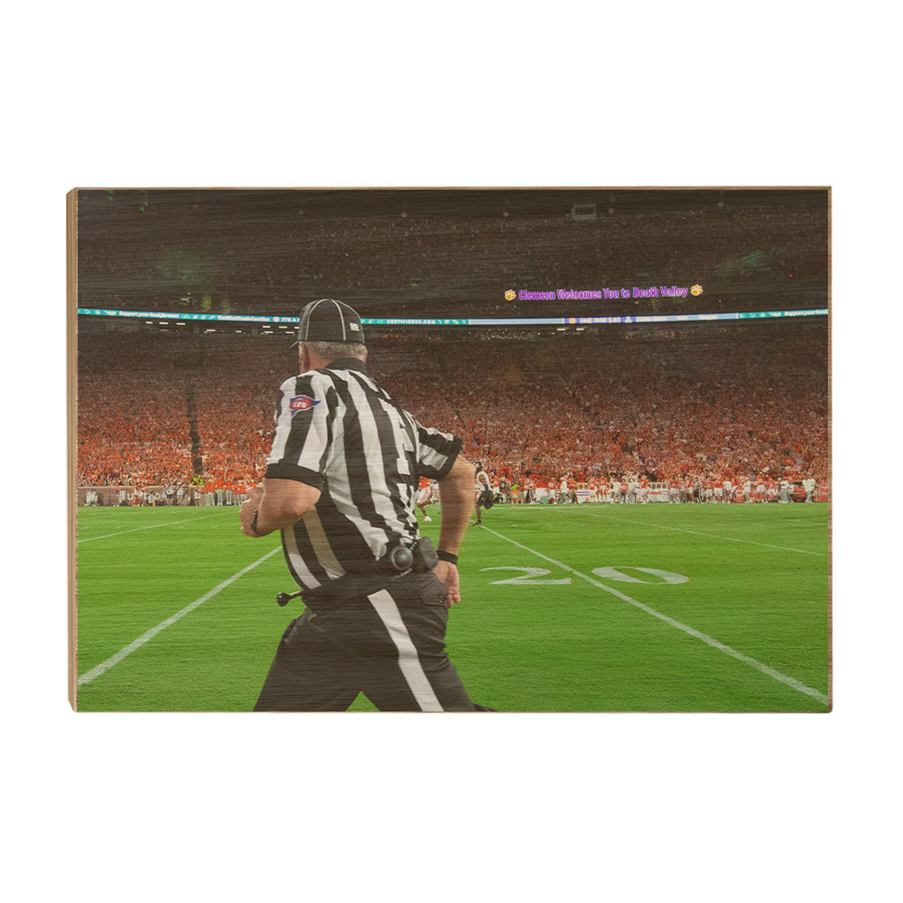 Clemson Tigers - Welcome to Death Valley TD - College Wall Art #Canvas