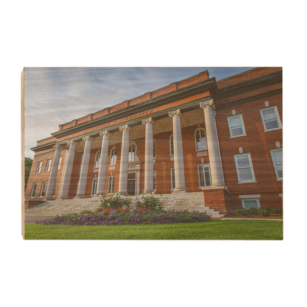 Clemson Tigers - Sikes Hall - College Wall Art #Canvas 