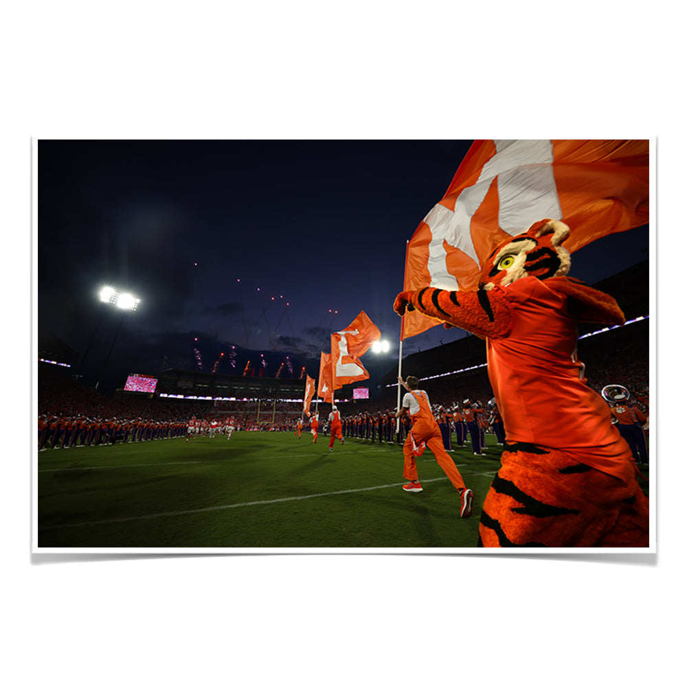 Clemson Tigers - Enter Clemson Tigers - College Wall Art #Canvas