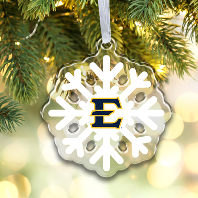 ETSU Bucs - ETSU Snowflake Ornament