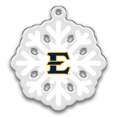 ETSU Bucs - ETSU Snowflake Ornament