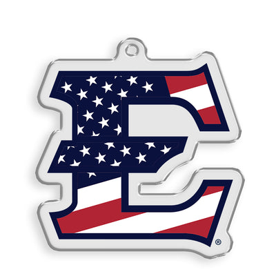 ETSU Bucs - ETSU Stars & Stripes Ornament & Bag Tag